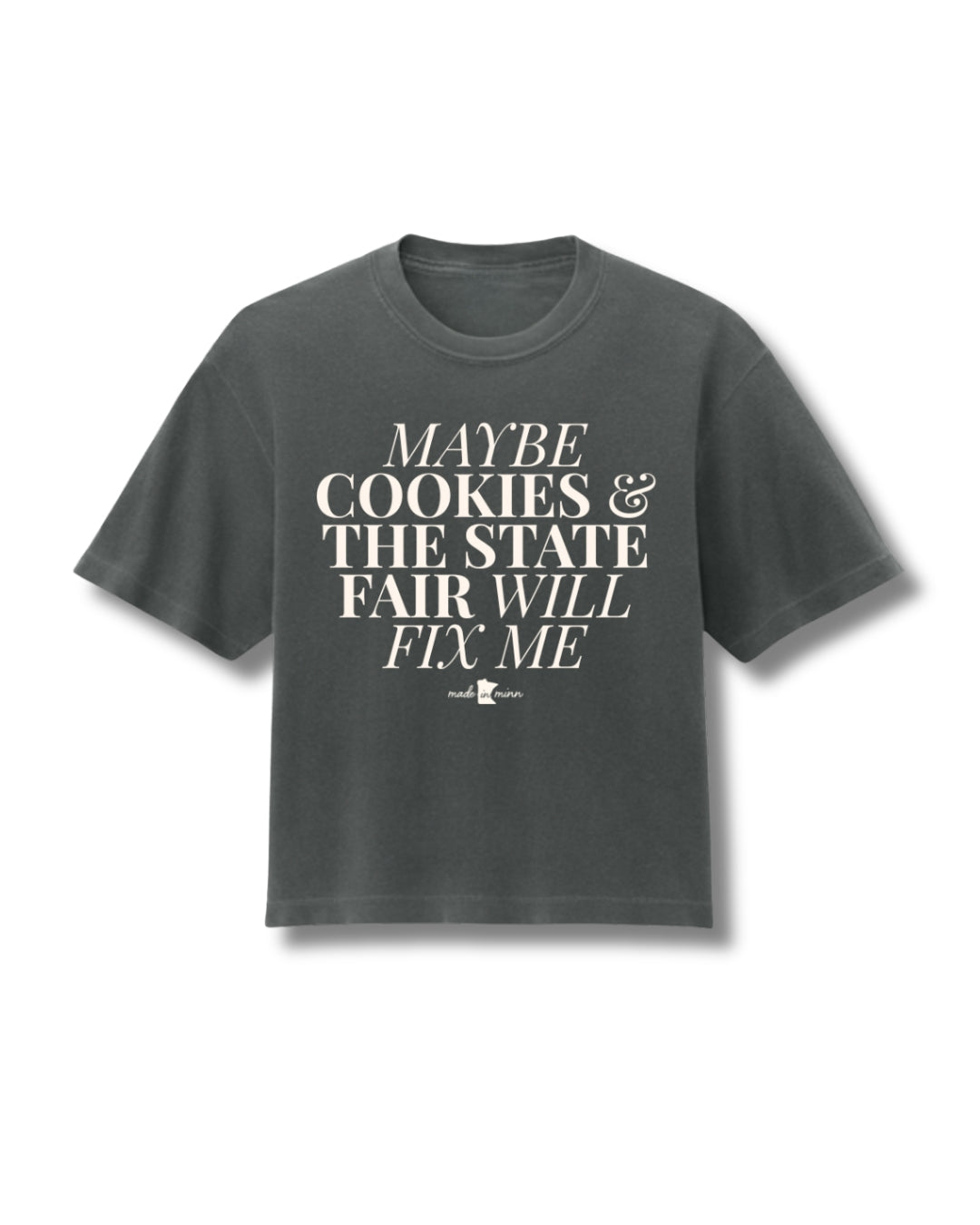 Cookies Will Fix Me Boxy T-Shirt
